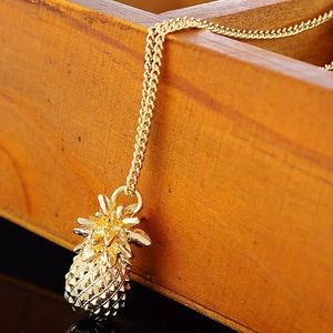 🍍27” Gold Pineapple Necklace🍍